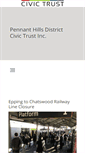 Mobile Screenshot of pennanthillscivictrust.com